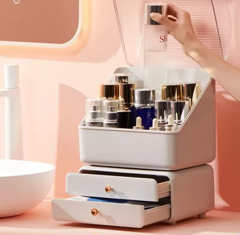 Makeup Organizer Stand Holder Box, Drawer Type Dresser Shelf, Multifunctional Cosmetic Organizer, Dressing Table Makeup Organizer Shelf Makeup Organizer Stand Holder Box, Drawer Type Dresser Shelf, Multifunctional Cosmetic Organizer, Dressing Table Makeup Organizer Shelf
